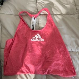 Pink Adidas Tank Top
